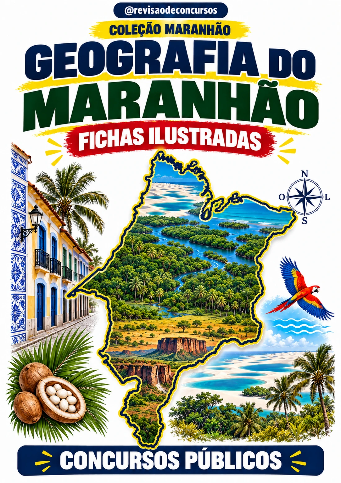 Capa de Geografia do Maranhão