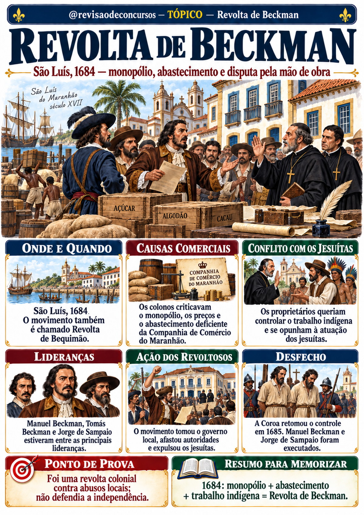 Amostra — Revolta de Beckman