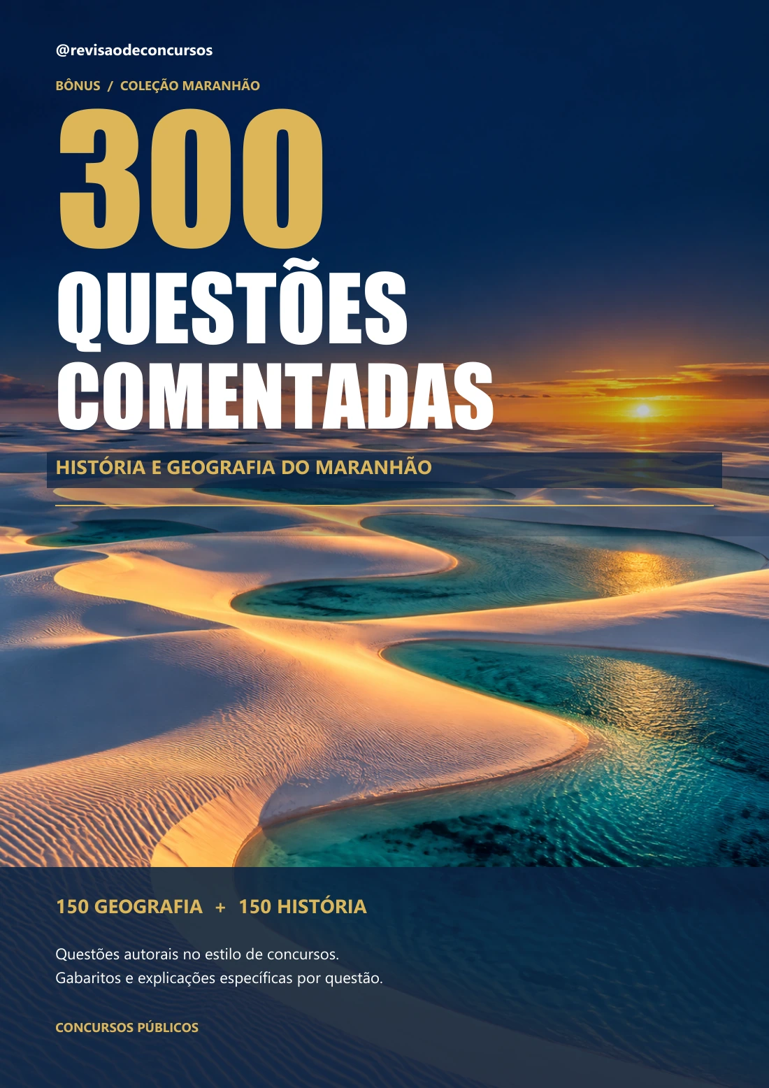 Capa · 300 questões comentadas
