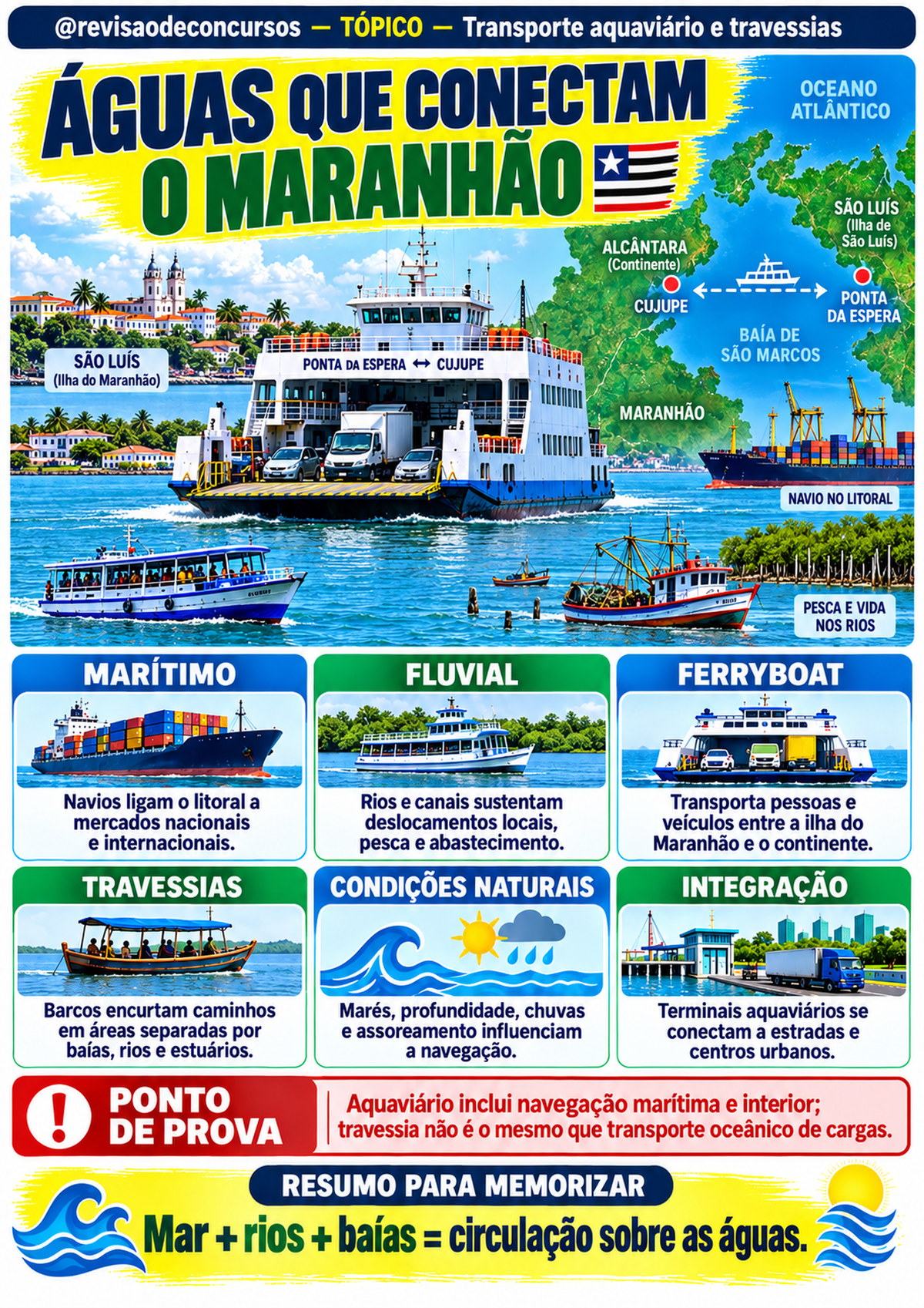 Amostra complementar — Águas que conectam o Maranhão
