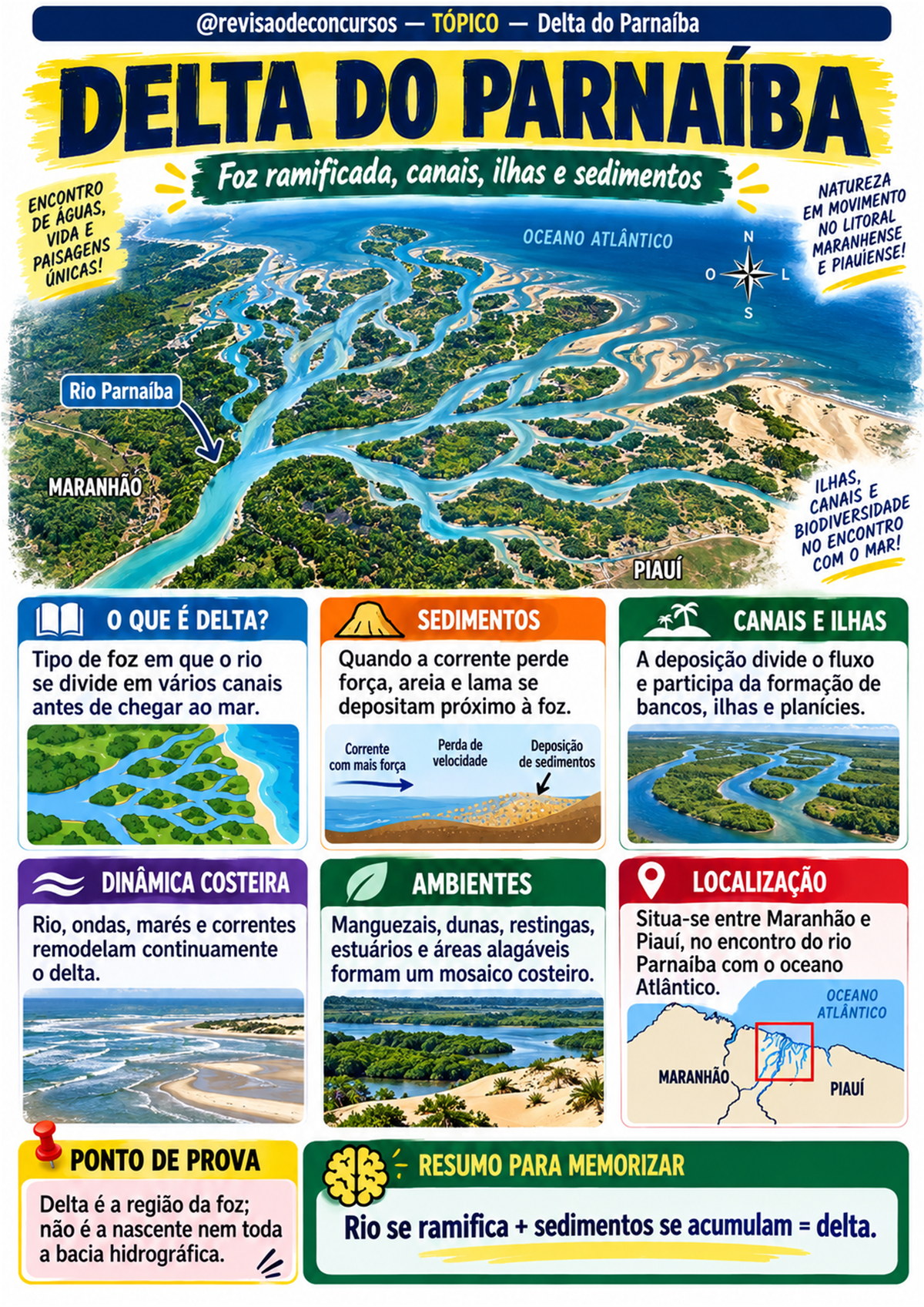 Amostra complementar — Delta do Parnaíba
