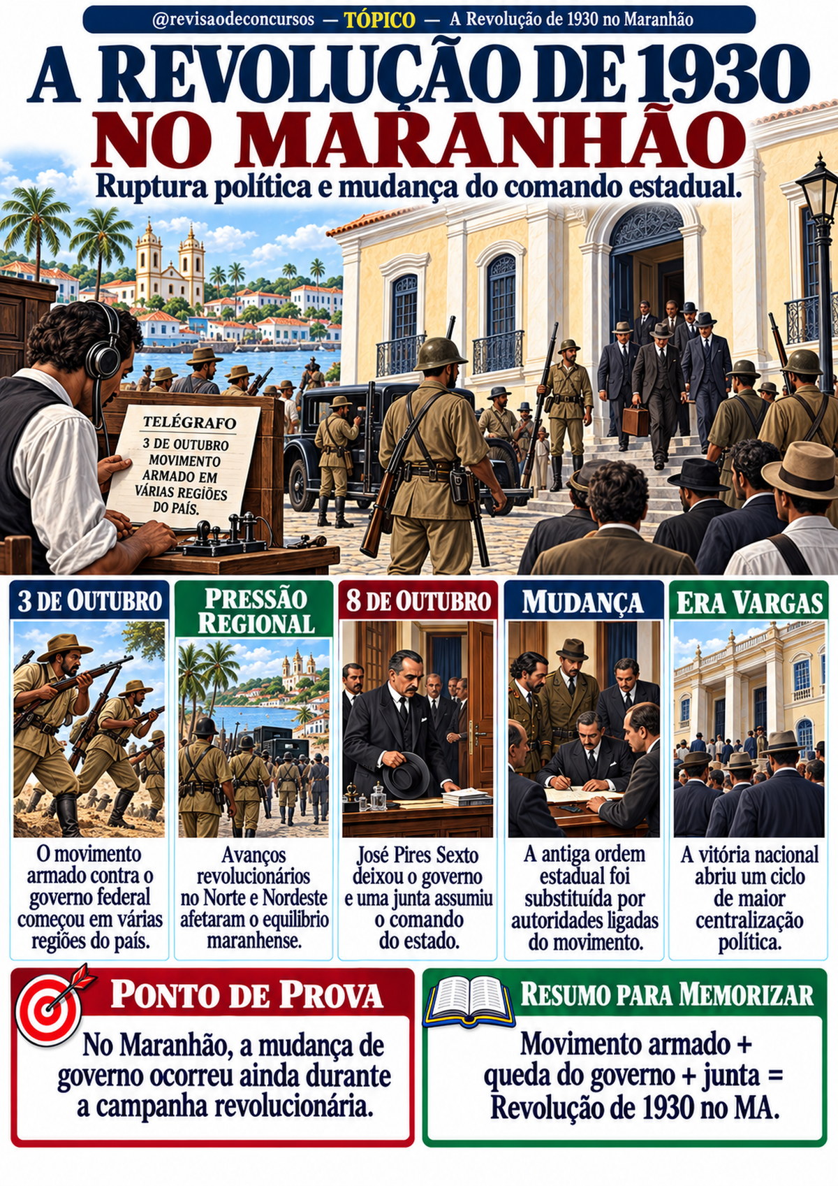 Amostra complementar — Revolução de 1930 no Maranhão