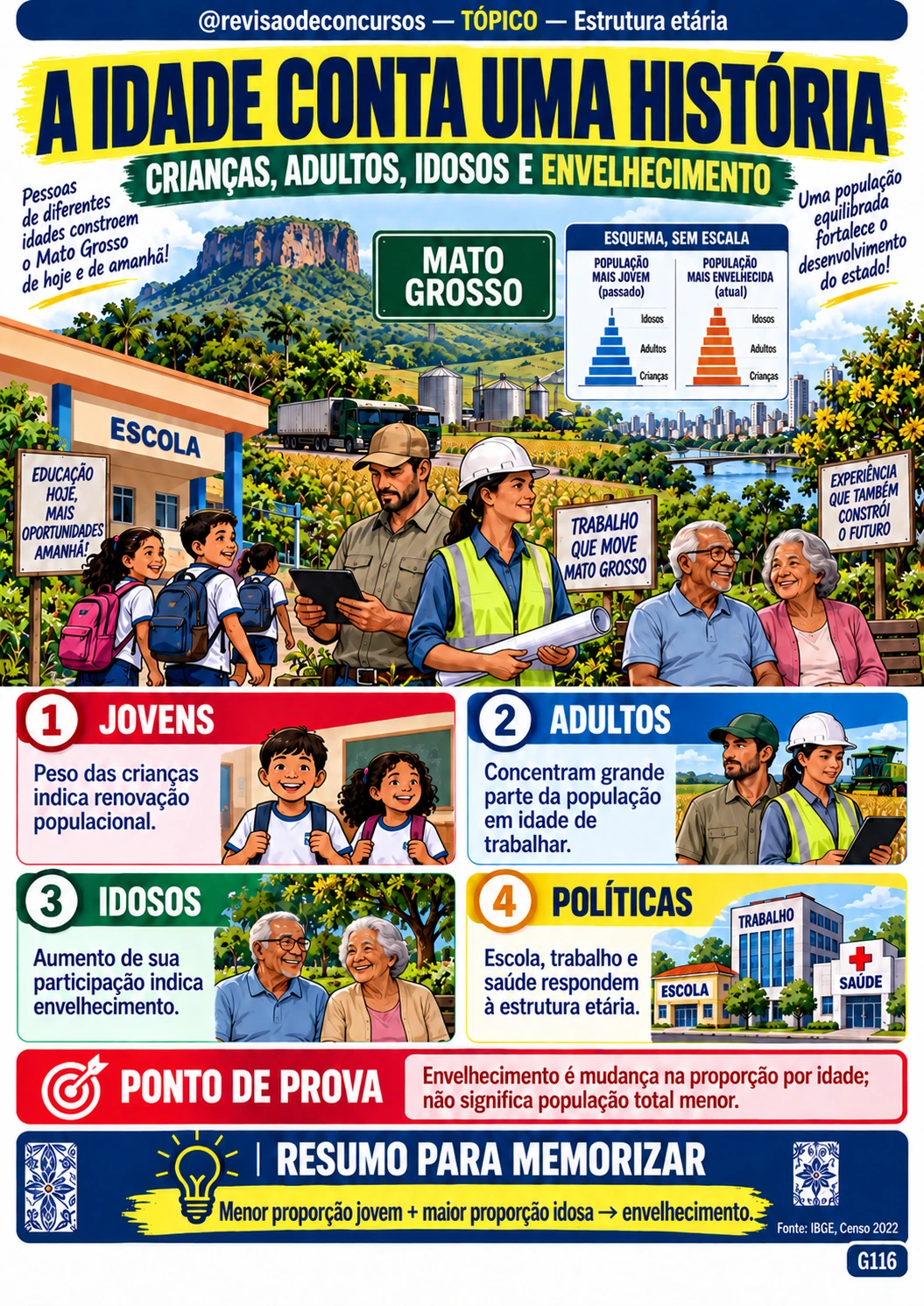 Ficha sobre estrutura etária