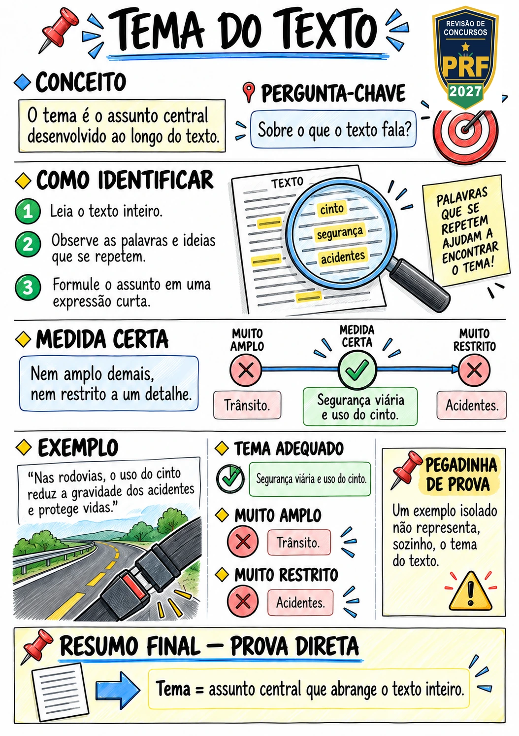 Tema do texto
