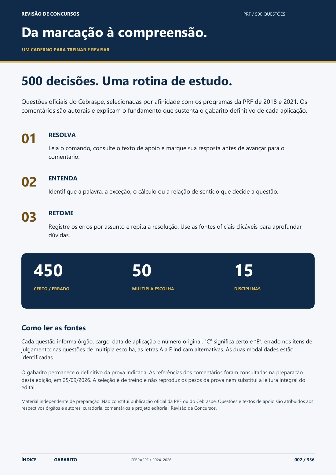 Como usar o caderno — página 2