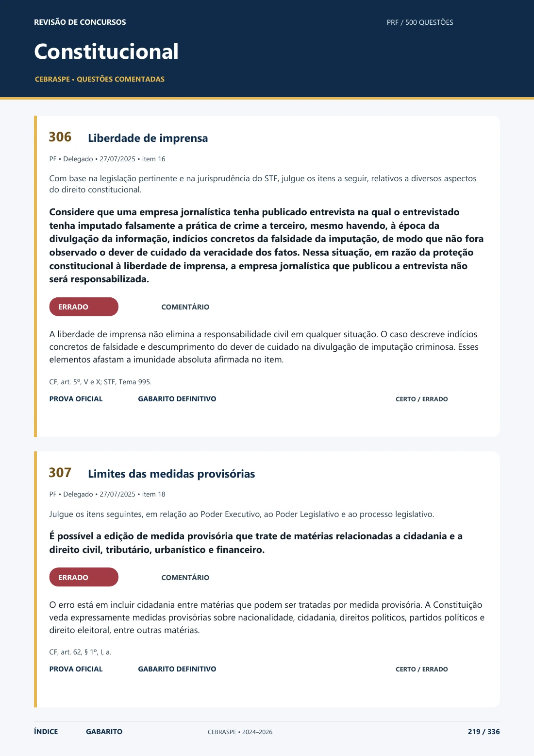 Direito Constitucional — página 219