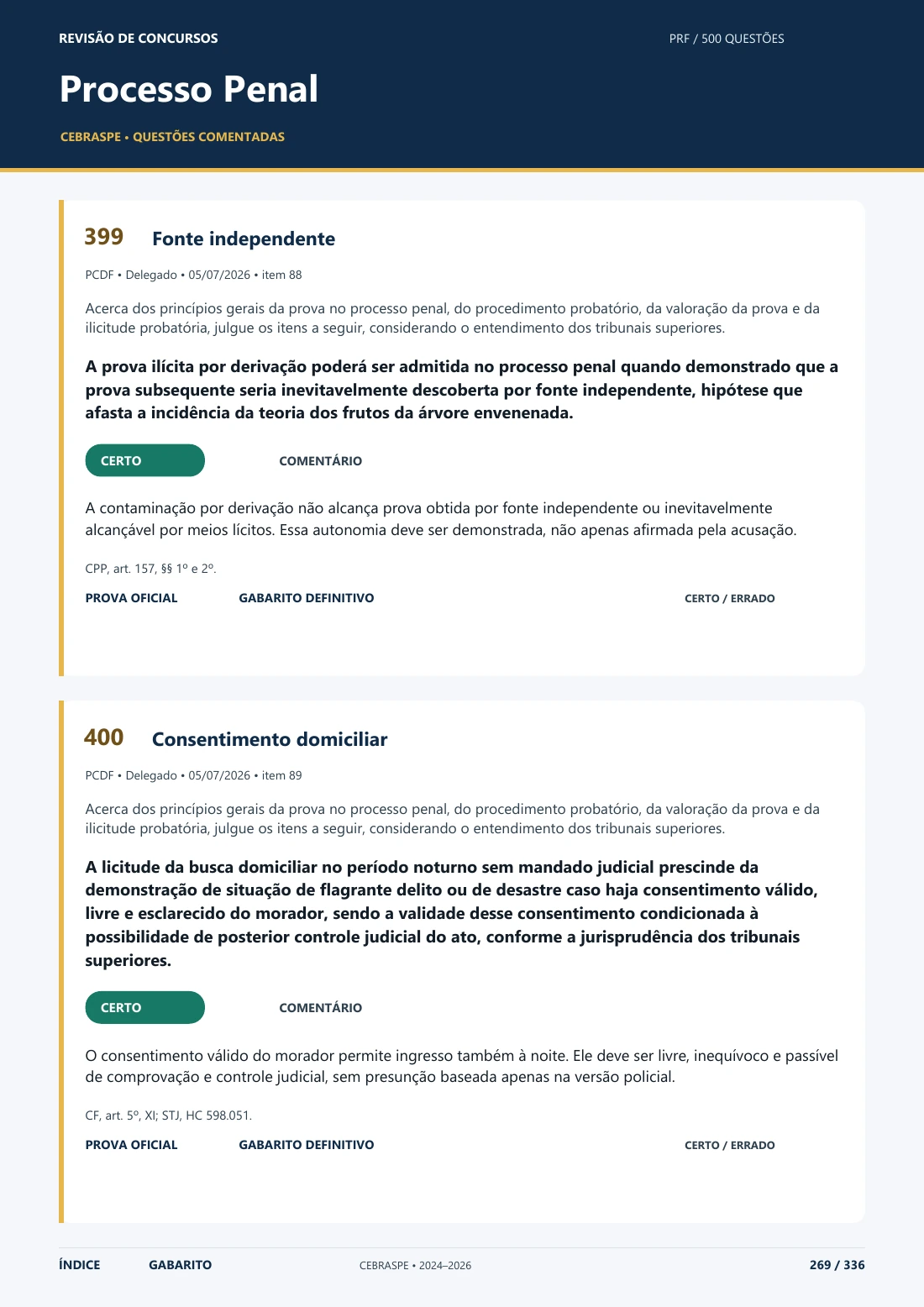 Direito Processual Penal — página 269